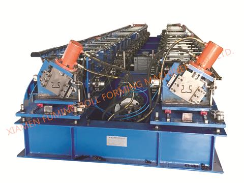 Double Sides Shelving Profile Machine