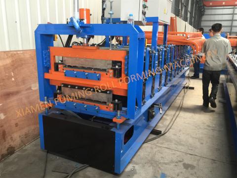 YX75-200-850 Double Levels Roll Forming Machine 