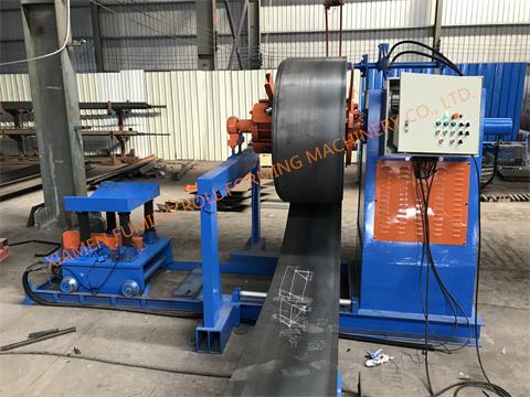 8T*1250 Hydraulic un-coiler 